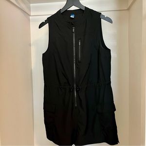 Stretch Tech Zip Romper